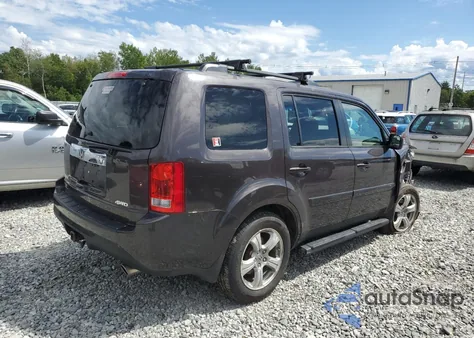 2013 Honda Pilot Exl from USA, damaged, VIN 5FNYF4H57DB028765